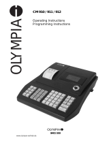 Olympia CM 910 User manual