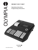 Olympia CM 942 Owner's manual