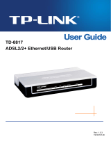 TP-LINK TD-8817 Owner's manual