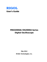 Rigol DS2202A User manual