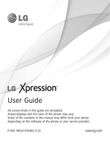 LG Xpression C395 AT&T User guide