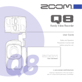 Zoom Q8 User guide