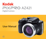 Kodak AZ421 Black User manual