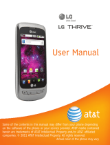 LG Thrive Thrive AT&T User manual