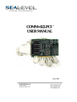 SeaLevel COMM+4.PCI User manual