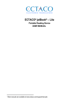 Ectaco jetBook LITE White User manual
