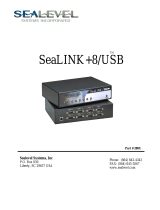 SeaLevel SeaLINK+8/485 User manual
