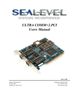 SeaLevel Ultra COMM+2.PCI User manual