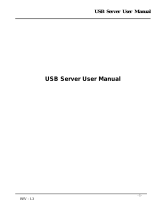 Lindy 4 Port USB 2.0 Gigabit Network Server User manual