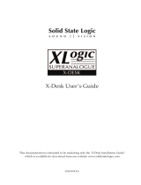 Solid State Logic X-Desk User guide
