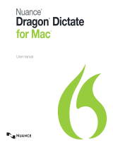 Nuance Dragon Dictate 4.0 User manual