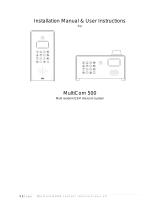 AES MultiCom 500 Installation guide