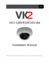 Vista VK2-108VRDIR35V16e Installation guide