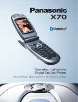 Panasonic EBX70 User manual