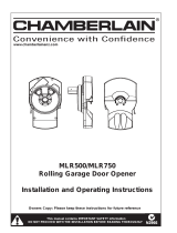 Chamberlain MLR500, MLR750 Owner's manual