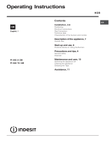 Indesit PI 640 A (WH) GB User manual