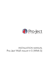 Pro-Ject Wallmount-IT 5 User manual