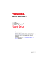 Toshiba KIRAbook 13 i7 Touch User guide