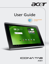 Acer A501 User manual
