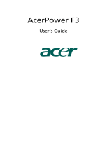 Acer AcerPower F3 Owner's manual