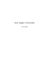 Acer Aspire 1350 User manual