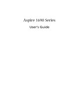 Acer Aspire 1690 Owner's manual