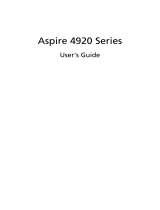 Acer Aspire 4920G Owner's manual