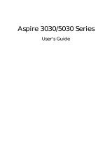 Acer Aspire 3030 Owner's manual