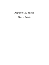 Acer Aspire 5510 Owner's manual