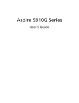 Acer Aspire 5910G Owner's manual