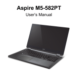 Acer Aspire M5-582PT User manual