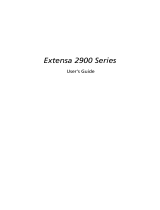 Acer Extensa 2900 Owner's manual