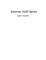 Acer Extensa 3100 Owner's manual