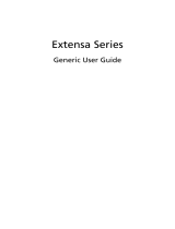 Acer Extensa 7630ZG Owner's manual
