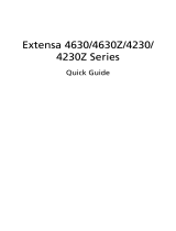 Acer Extensa 4630ZG Owner's manual