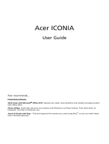 Acer ICONIA User manual