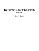 Acer TravelMate 2480 User manual