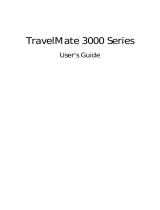Acer TravelMate 3000 Owner's manual