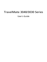 Acer TravelMate 3040 Owner's manual