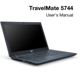Acer TravelMate 5744Z Owner's manual