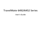 Acer TravelMate 6492 Owner's manual