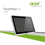 Acer TRAVELMATE X313-M-5333Y4G12AS User manual