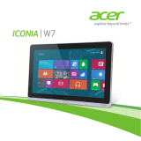 Acer Iconia Tab W701 User manual