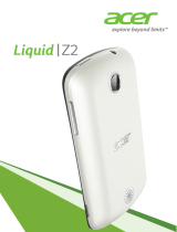 Acer Liquid Z2 User manual