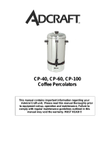 Admiral Craft CP-100 Owner's manual