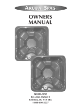 Aruba Spas Hot Tub Models 2003 Owner's manual