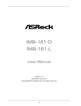 ASROCK IMB-181-D Owner's manual