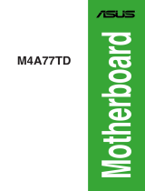 Asus M4A77TD Owner's manual