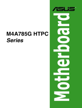 Asus M4A785G_HTPCRC Owner's manual