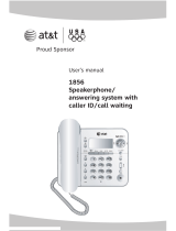 AT&T 1856 User manual